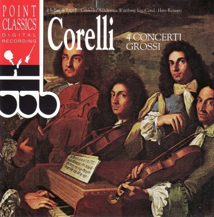 CD - A. Corelli - 4 Concerti Grossi - 1994, Cd's en Dvd's, Cd's | Klassiek, Zo goed als nieuw, Orkest of Ballet, Barok, Ophalen of Verzenden