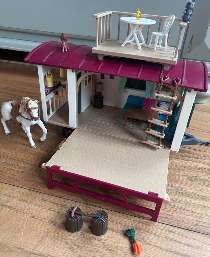 Woonwagen van Schleich, Ophalen of Verzenden, Zo goed als nieuw