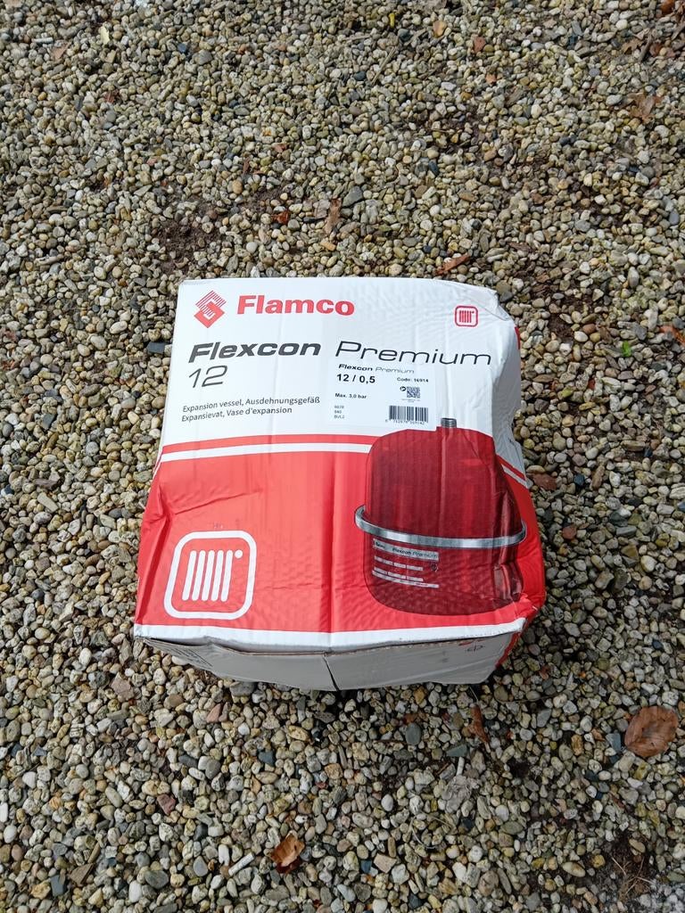 Nieuw Flamco Flexcon Premium 12 expansievat voor CV, Ophalen