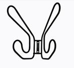 Vintage Ikea Frän Draad Metalen Kapstokken / Wand Kapstok, Wandkapstok, Vintage Ikea, Ophalen of Verzenden, Zo goed als nieuw