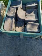 Oude holle dakpannen, grijs, Ophalen, Gebruikt, Steen of Klei, 15 m² of meer