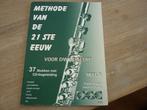 Frank Glaser -  Methode van de 21e eeuw voor Dwarsfluit, Muziek en Instrumenten, Bladmuziek, Gebruikt, Klassiek, Les of Cursus