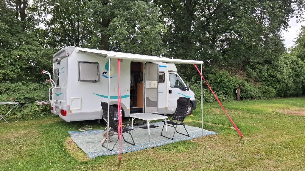 Camper fiat ducato 2800 half integraal, Particulier, Half-integraal, Fiat, 5 tot 6 meter