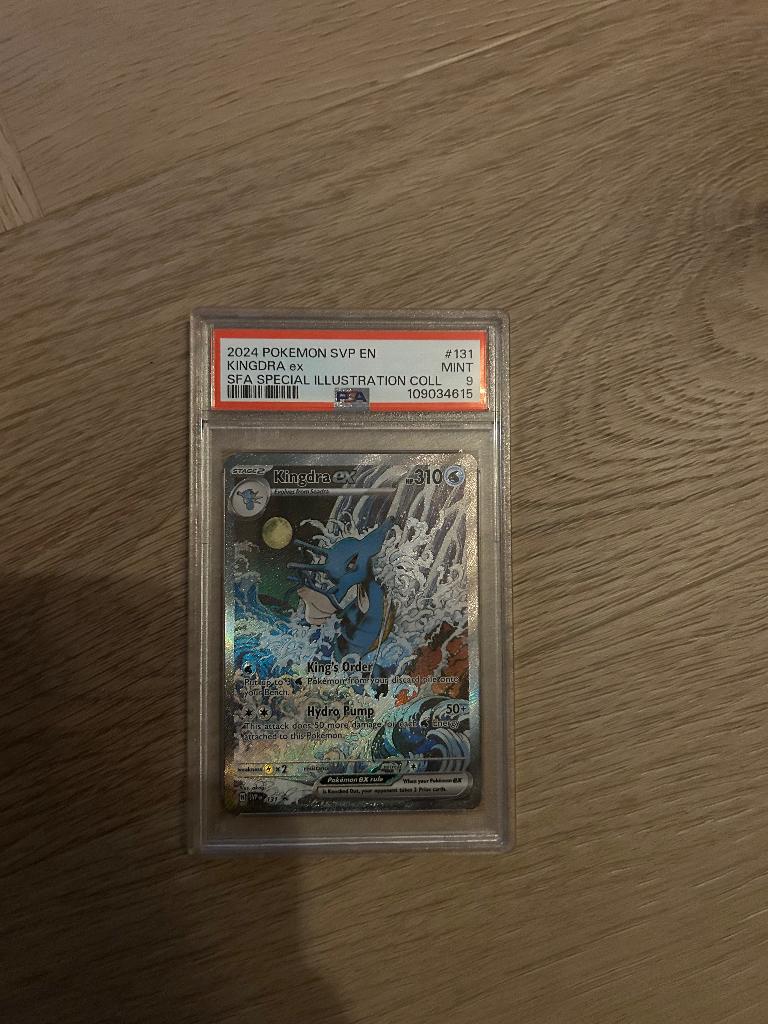 Kingdra EX Promo PSA9, Ophalen of Verzenden, Zo goed als nieuw