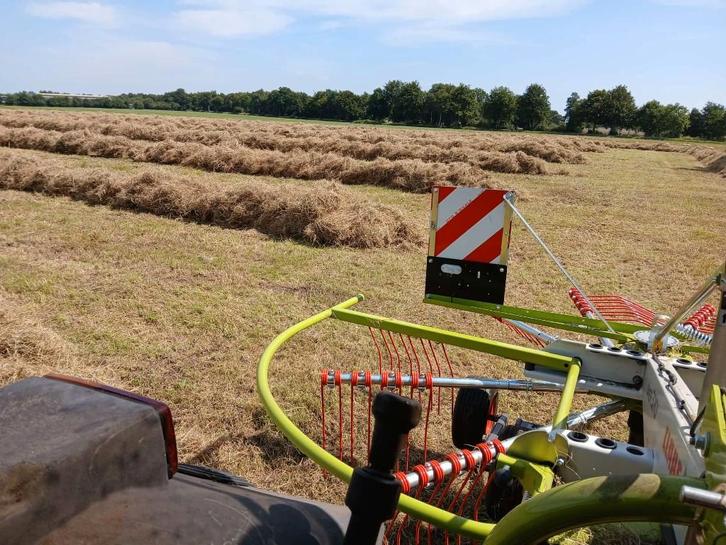 Circa 40 balen hooi te koop, Dieren en Toebehoren, Dierenvoeding, Vee, Ophalen