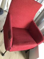 Montis Charly design fauteuil, Ophalen, Gebruikt, Montis, Charly, rode Ploeg stof., 75 tot 100 cm