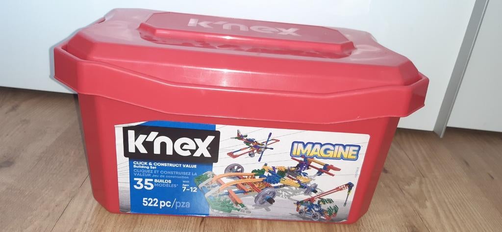 K'nex Imagine Click & Construct Value Bouwset 522 stuks, Ophalen of Verzenden, Gebruikt, K'nex