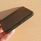 Groene leren sigarettenetui, Tabaksdoos of Verpakking, Gebruikt, Onbekend, Ophalen of Verzenden