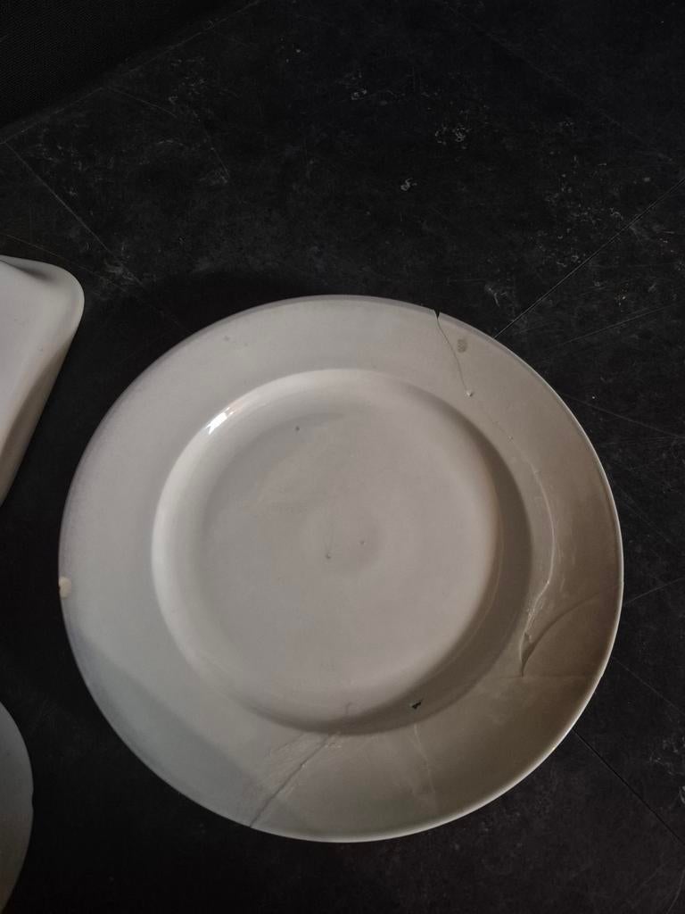 4x Duits Porselein, Verzamelen, Militaria | Tweede Wereldoorlog, Ophalen of Verzenden, Duitsland