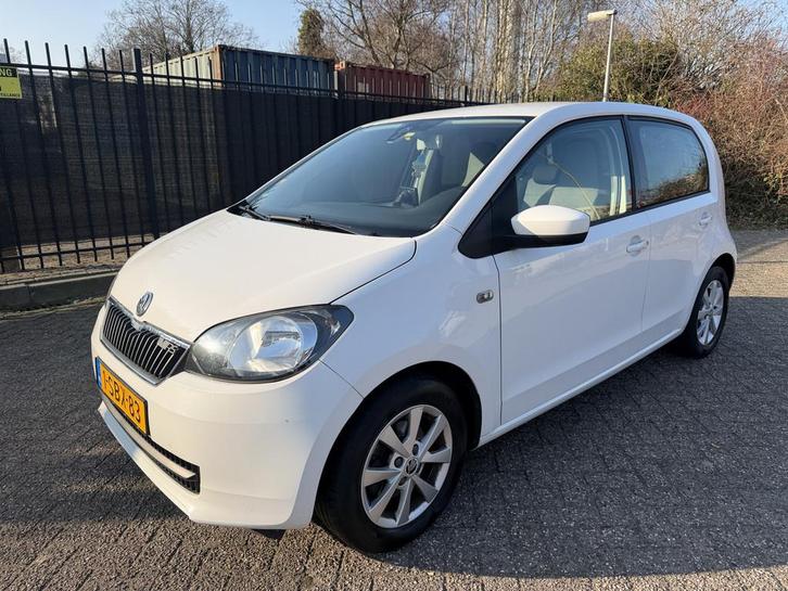 Skoda Citigo 1.0 Greentech Sprint 5 Drs Airco/Cruise/LMV/Nav, Auto's, Skoda, Bedrijf, Te koop, Citigo, ABS, Airbags, Airconditioning