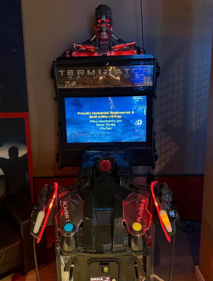 Terminator Salvation Arcade Kast - Schietspel, Verzamelen, Automaten | Overige, Gebruikt, Ophalen