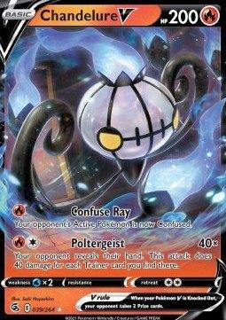 Chandelure V #039 - FST -Fusion Strike, Verzenden, Zo goed als nieuw
