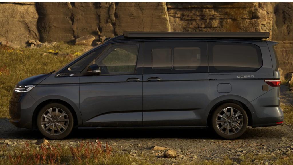 Volkswagen California Ocean T7 245PK Automaat PHEV 4x4 Apple, Caravans en Kamperen, Automaat, Buscamper of Camperbus, Volkswagen