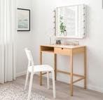 NORDKISA Toilettafel - Bamboe - 76x47 cm, Zo goed als nieuw, Minder dan 100 cm, Modern, Hout