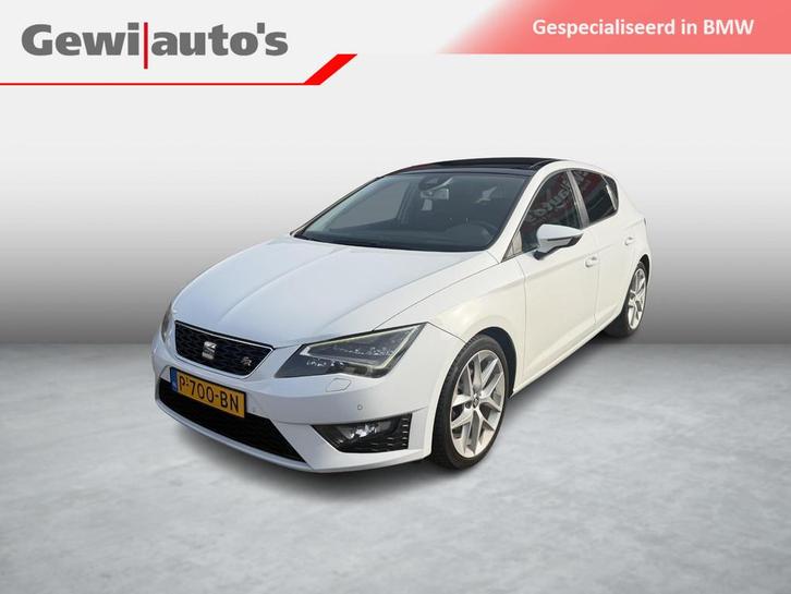 SEAT Leon 2.0 TDI FR Panorama, Auto's, Seat, Bedrijf, Te koop, Leon, ABS, Airbags, Airconditioning, Alarm, Bluetooth, Boordcomputer