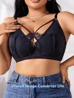 B48 zwarte sexy BH maat 110D, Ophalen of Verzenden, Zwart, BH