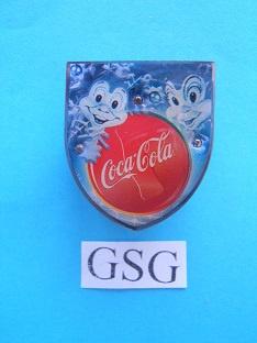 Winterpin Coca Cola Pardoes Pardijn zonder nr. EPP50397-03, Ophalen of Verzenden, Gebruikt, Button of Speldje