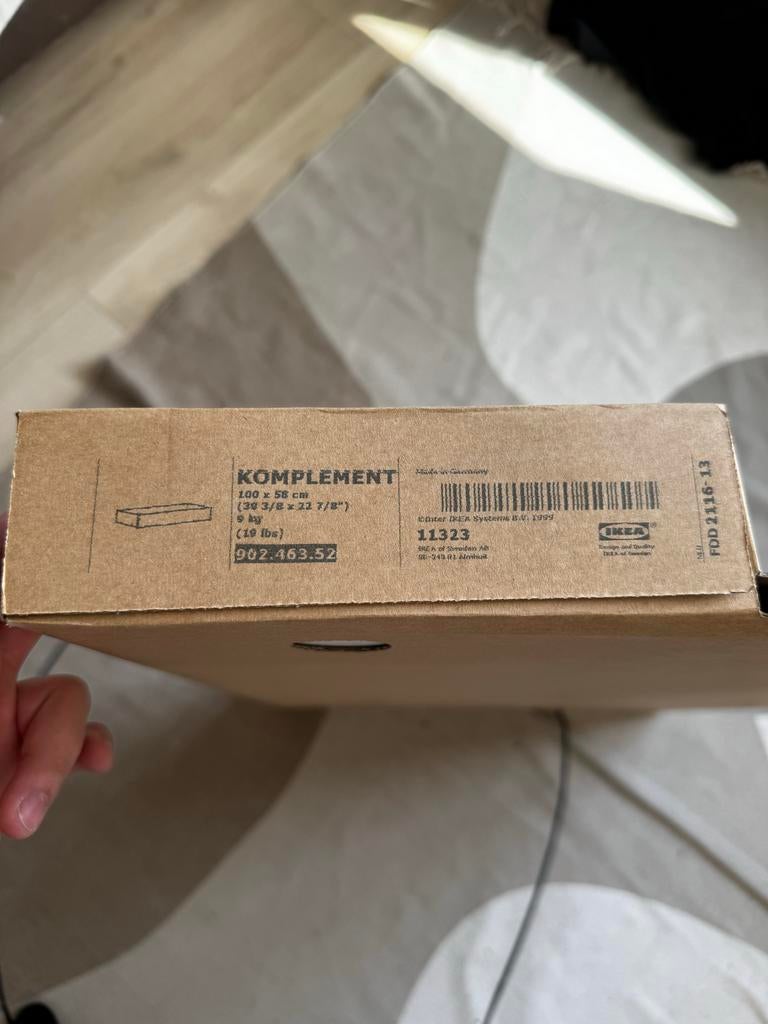 NIEUWE IKEA Komplement lade voor PAX kast, Ophalen, Nieuw, 50 tot 100 cm, Minder dan 100 cm