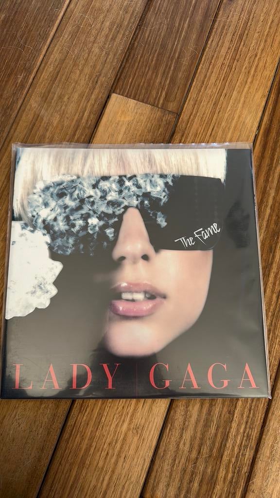 LP Lady Gaga - the fame vinyl 2LP zwart, Cd's en Dvd's, Vinyl | Pop, Ophalen, Zo goed als nieuw, 12 inch