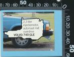 Sticker: Volvo - 740 GLE (1), Ophalen of Verzenden, Zo goed als nieuw, Auto of Motor