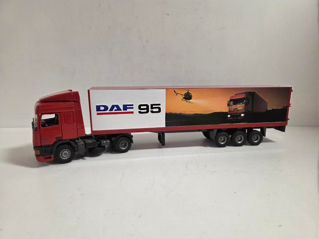 Tekno DAF 95 demo 1:50, ., Zo goed als nieuw, Bus of Vrachtwagen, Ophalen of Verzenden