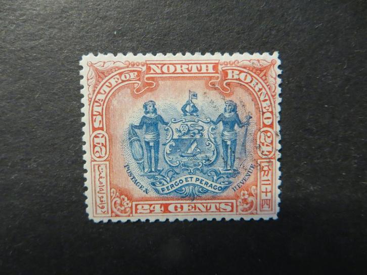 A10739: North Borneo  24 c  P 13,5-14, Postzegels en Munten, Postzegels | Azië, Oost-Azië, Ophalen of Verzenden