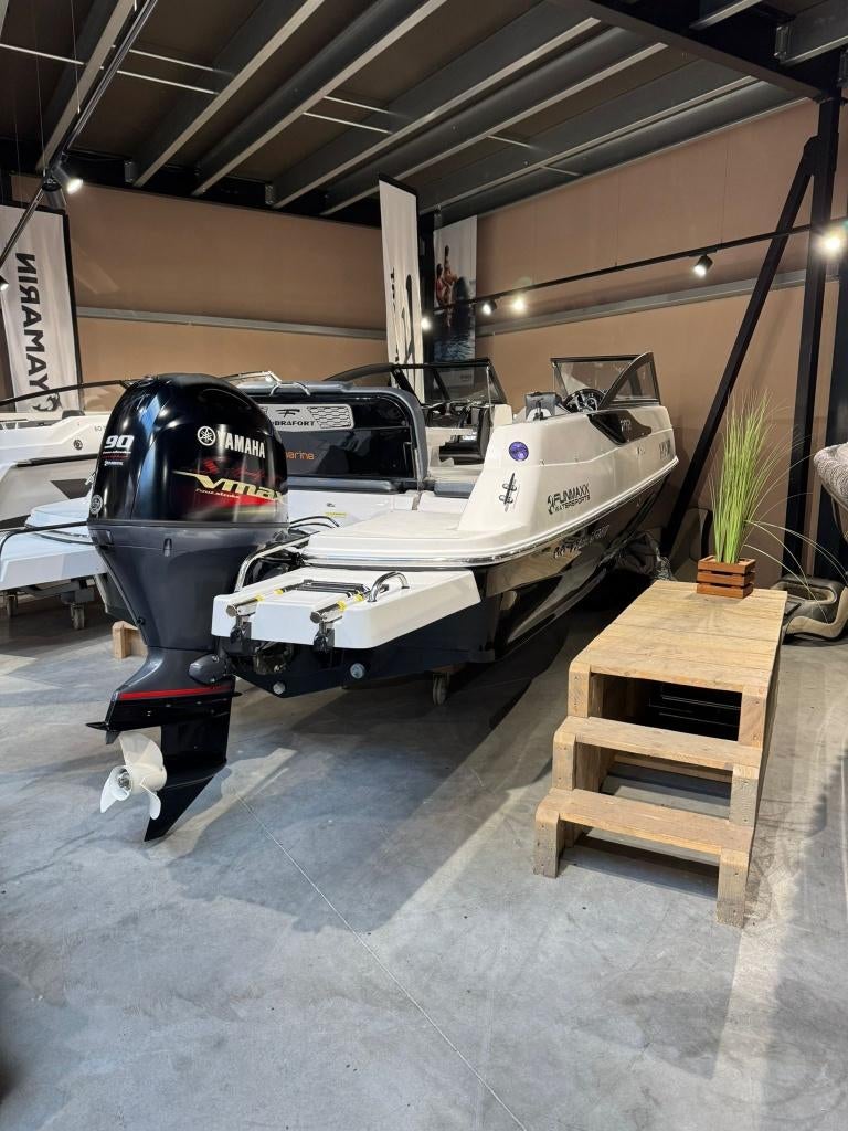 Fibrafort 212 Bowrider - Yamaha 90pk Vmax - Dekzeil, 6 meter of meer, Ophalen of Verzenden, Nieuw, 70 tot 120 pk