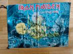 Iron Maiden Live After Death vlag 135x95 cm, Ophalen of Verzenden, Gebruikt, Gebruiksvoorwerp