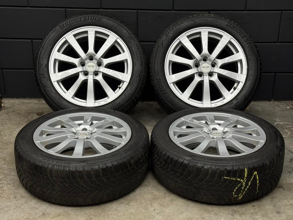 17 inch Platin - Seat Arona 5x100 ET46 205/55/17 Bridgestone, Auto-onderdelen, Banden en Velgen, Ophalen, ., Banden en Velgen