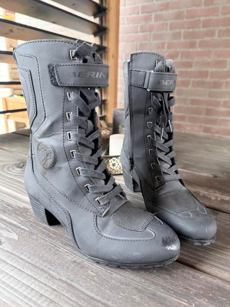 Dames moterschoenen Beringer maat 37, Motoren, Ophalen of Verzenden, Tweedehands, Dames, Laarzen