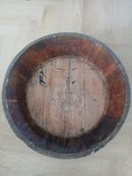 Grote olijfbak, Ophalen of Verzenden, Zo goed als nieuw, Rechthoekig, Hout