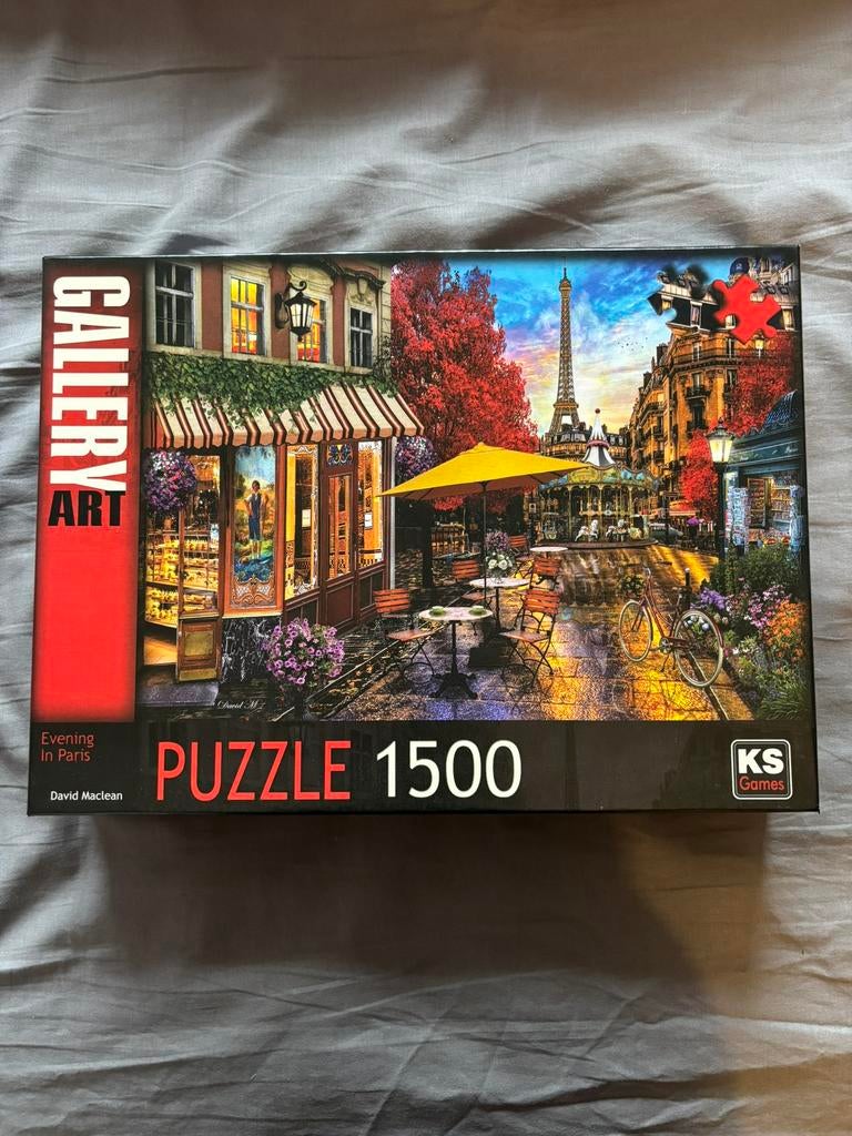 Puzzels 1500 stukjes, Ophalen of Verzenden, 500 t/m 1500 stukjes, Zo goed als nieuw