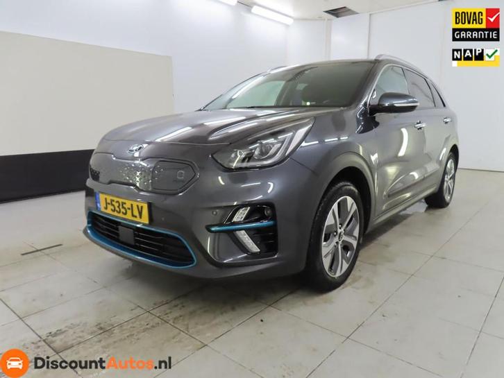 Kia E-Niro ExecutiveLine 64 kWh - SoH 100% - Leder - Full Op, Auto's, Kia, Bedrijf, Te koop, Niro, ABS, Achteruitrijcamera, Adaptive Cruise Control