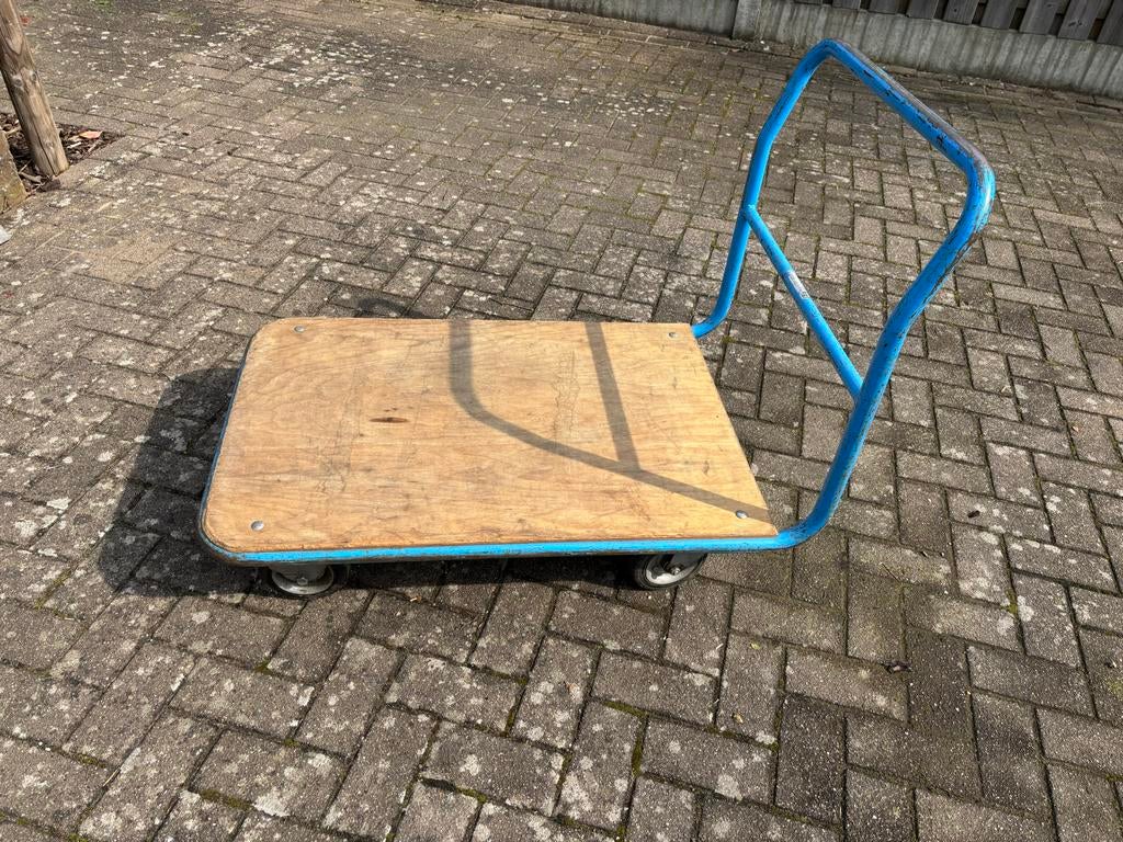 Transport kar, 100 liter of meer, Ophalen, Gebruikt, Transportkar