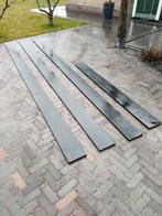 Douglas planken 200x22mm mat zwart gebeitst, Ophalen, Minder dan 25 mm, Nieuw, Plank