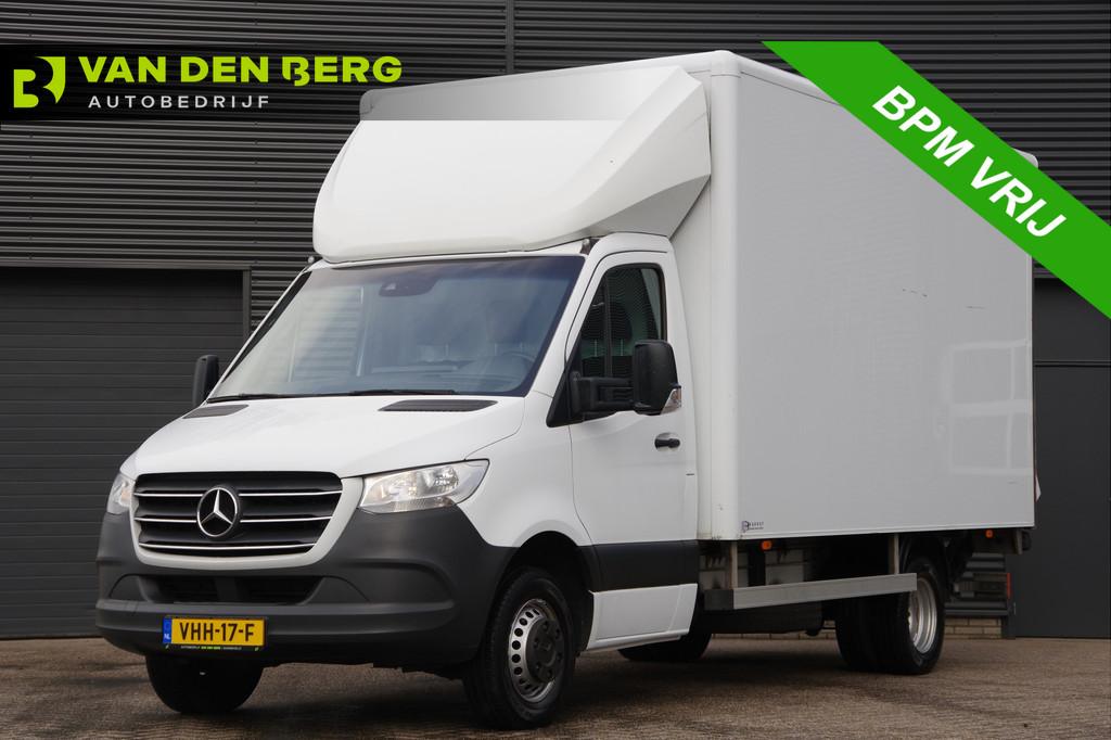 Mercedes-Benz Sprinter 516 2.2 CDI L3 BAKWAGEN, LAADKLEP, ZI, Auto's, Bestelauto's, Euro 6, 4 cilinders, Wit, Bedrijf