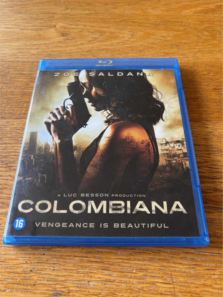 Blu-ray Colombiana - NL-Uitgave, Cd's en Dvd's, Ophalen of Verzenden, Gebruikt, Actie