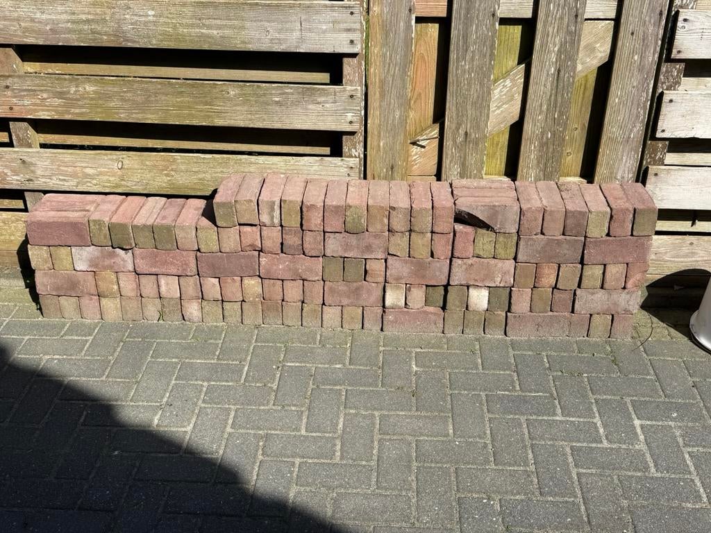 Rood gebakken Dikformaat, Tuin en Terras, Ophalen, Zo goed als nieuw, Klinkers