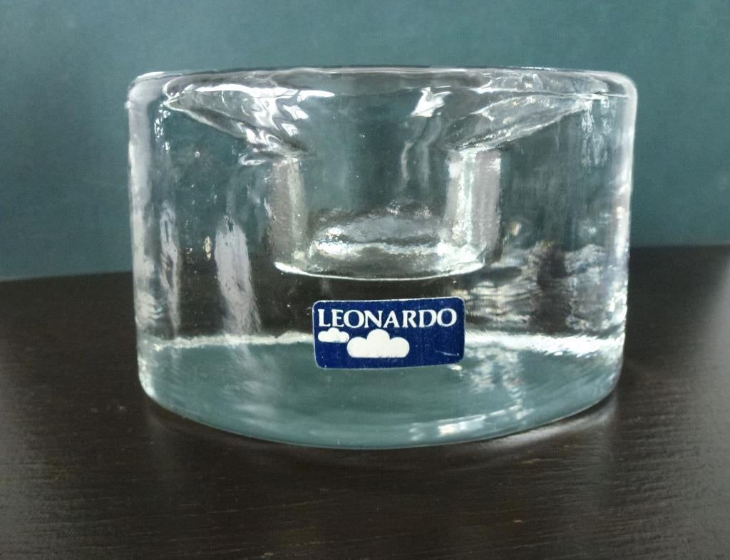 LEONARDO waxinelichthouder /sfeerlicht '80  Nieuwstaat!, Ophalen of Verzenden