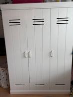 Woood Connect kinderkledingkast wit – 3 deuren + lades, Gebruikt, 100 tot 150 cm, 25 tot 50 cm, Ophalen