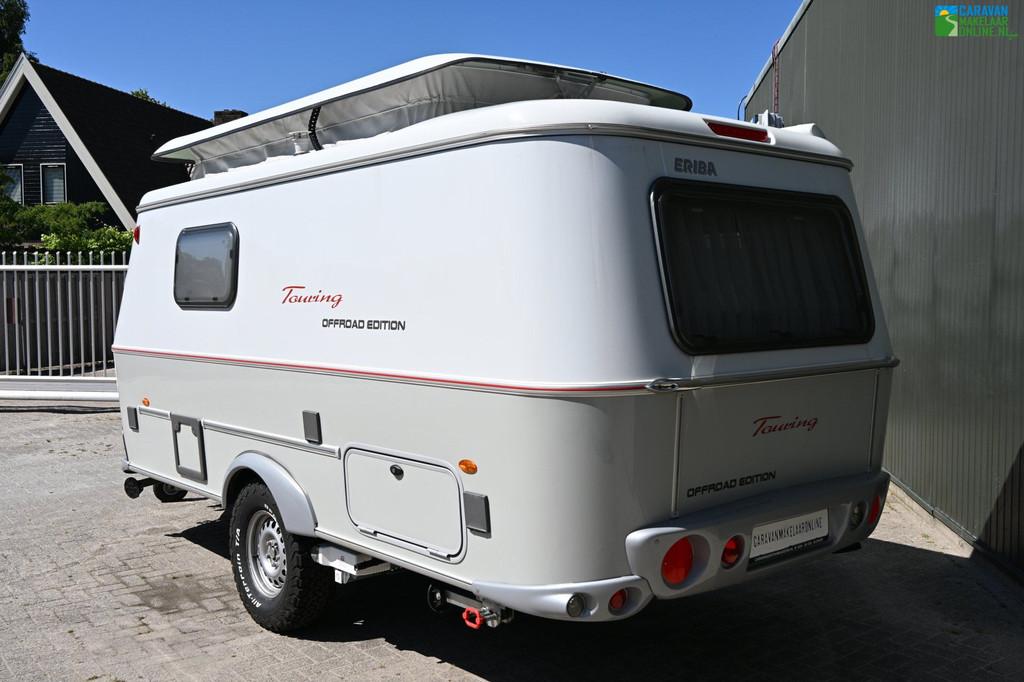 Eriba Touring Troll Offroad 530 Mover Zonnepaneel Luifel etc, Caravans en Kamperen, 4 tot 5 meter, Eriba, Kachel, Bedrijf