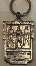 bronzen medaille van de  PTT "Goed Zo-actie" uit 1957, Ophalen, Brons, Nederland