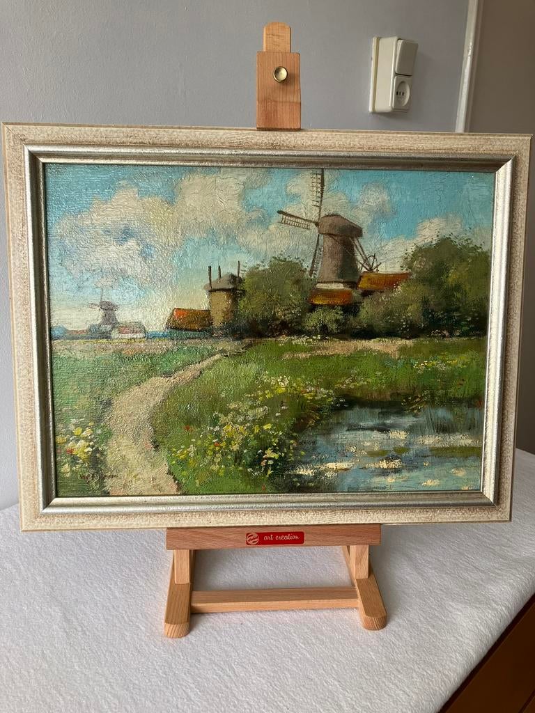 Schilderij Willem George Frederik Jansen ( 1871-1949 ), Antiek en Kunst, Kunst | Schilderijen | Klassiek, Ophalen of Verzenden