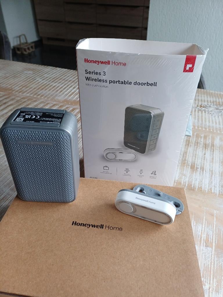 Honeywell draadloze deurbelset, Ophalen of Verzenden, Zo goed als nieuw, Draadloos