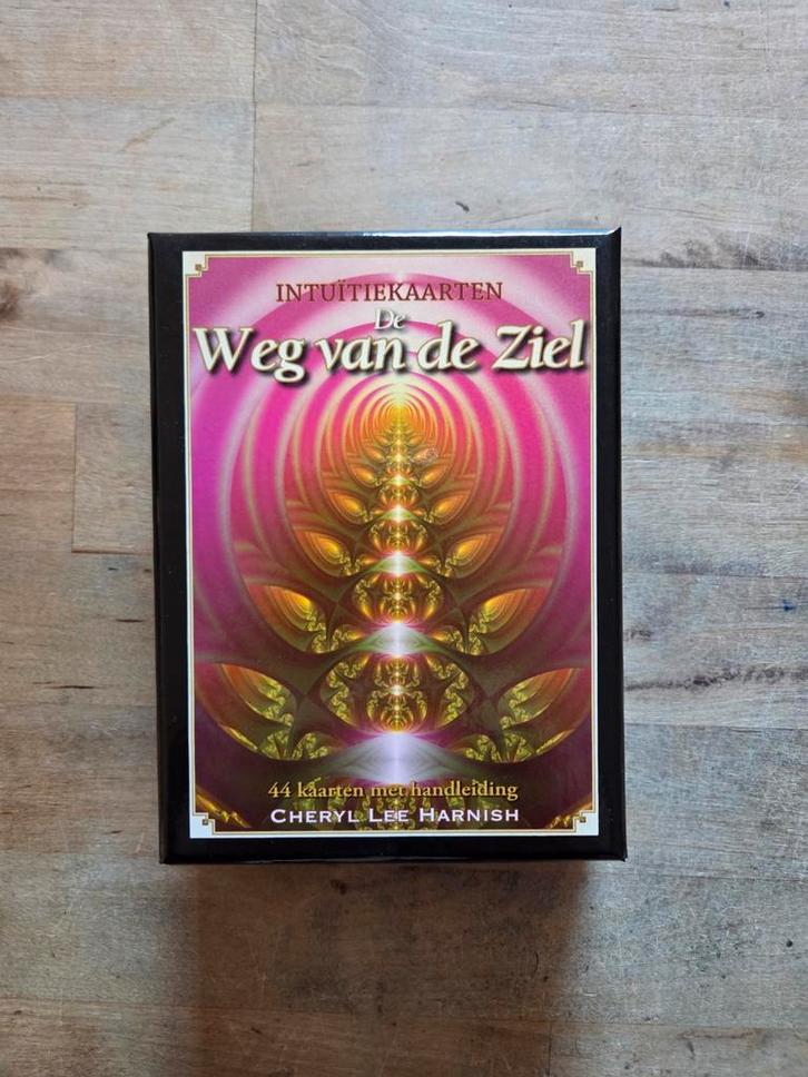 Weg van de Ziel - Intuïtiekaarten met handleiding, Boeken, Esoterie en Spiritualiteit, Zo goed als nieuw, Verzenden