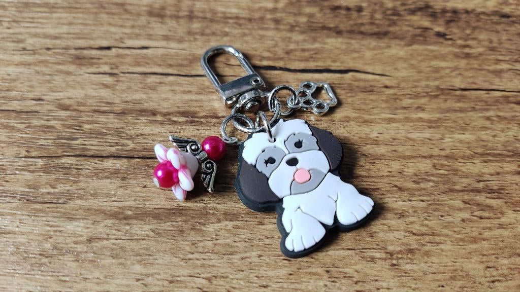 Hanger Shih tzu PVC klein met beschermengeltje, Verzenden, Nieuw