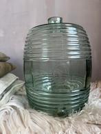 Vintage dame jeanne azijnvat fles glas, Ophalen