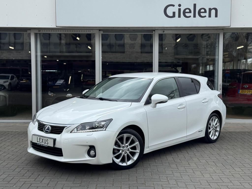 Lexus Ct 200h | Parelmoer wit, Parkeersensoren voor + achter, Auto's, Lexus, Automaat, Gebruikt, 4 cilinders, Wit