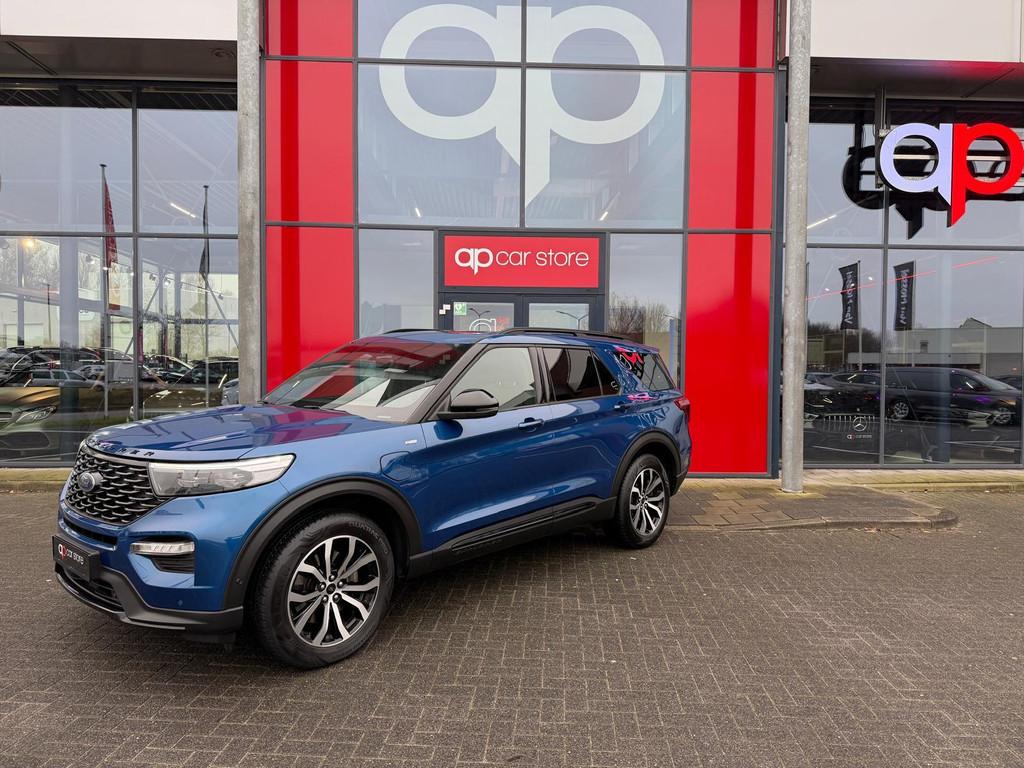 Ford EXPLORER 3.0 V6 EcoBoost PHEV ST-Line, Auto's, Ford, Automaat, Verwarming stoelen achter, Bedrijf, 2956 cc
