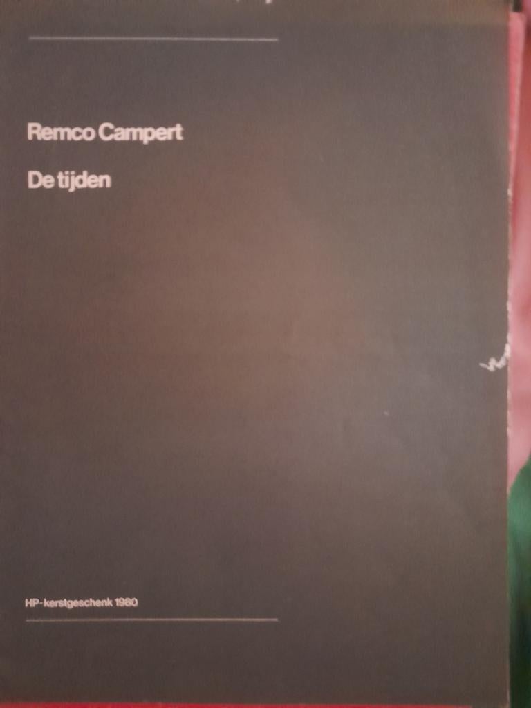 Remco Campert - De tijden (gesigneerd), Ophalen of Verzenden, Gelezen, Remco Campert, Nederland